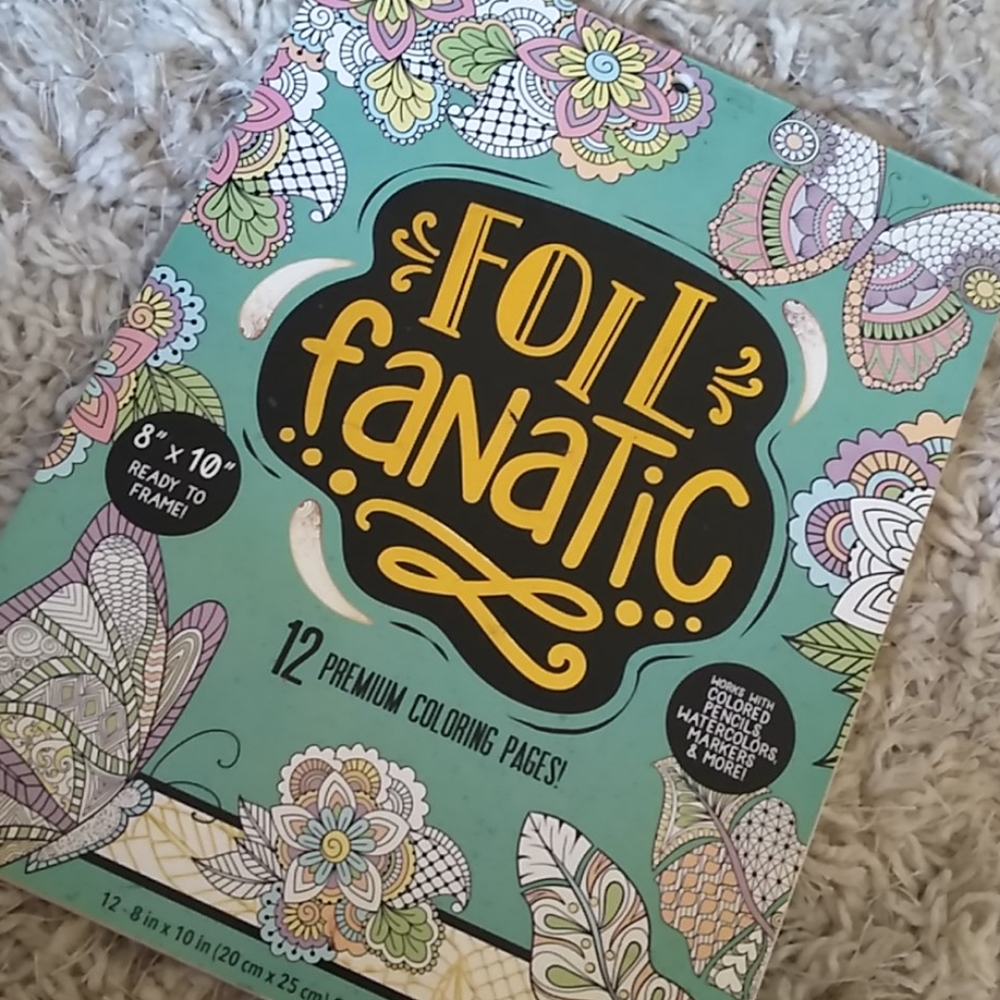 Foil Fanatic ® coloring book